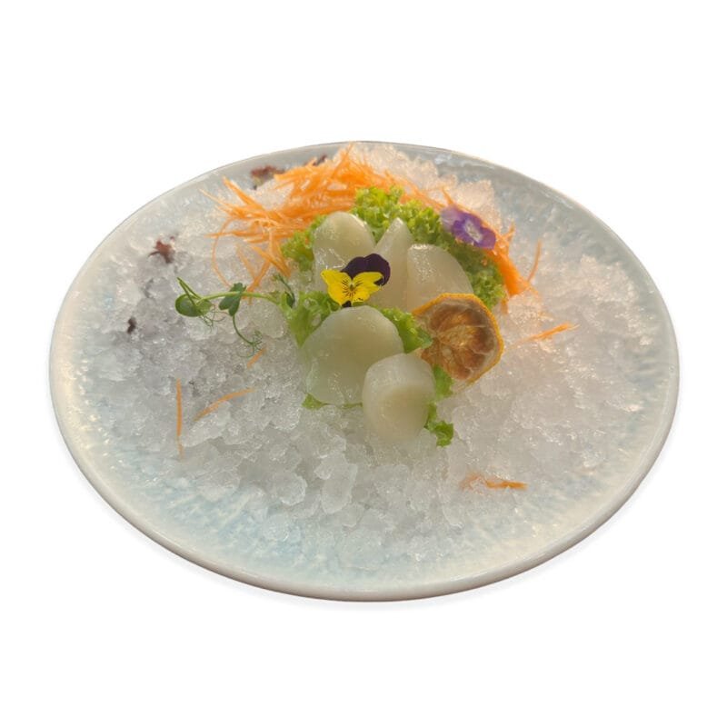 fude ramen - sashimi capesante