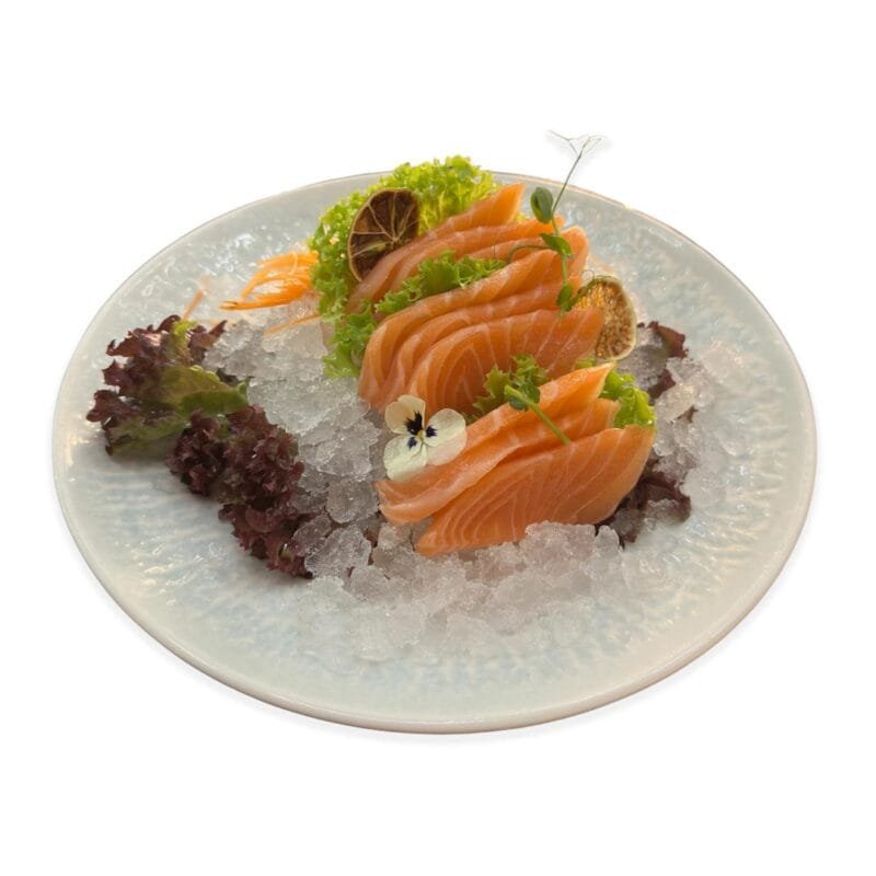 fude ramen - sashimi sake