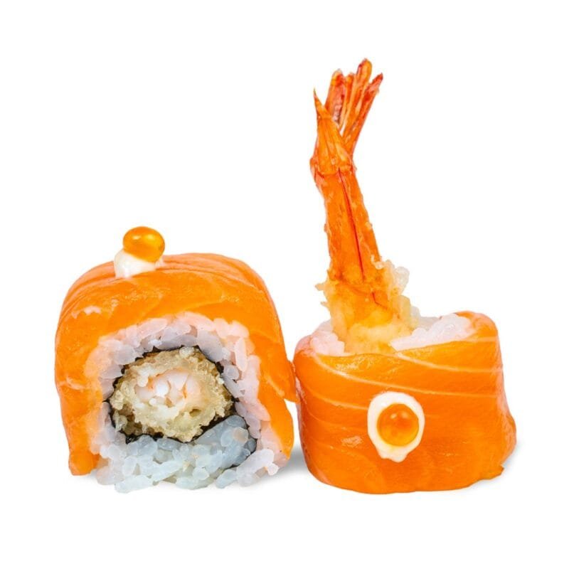 fude ramen - uramaki tiger roll